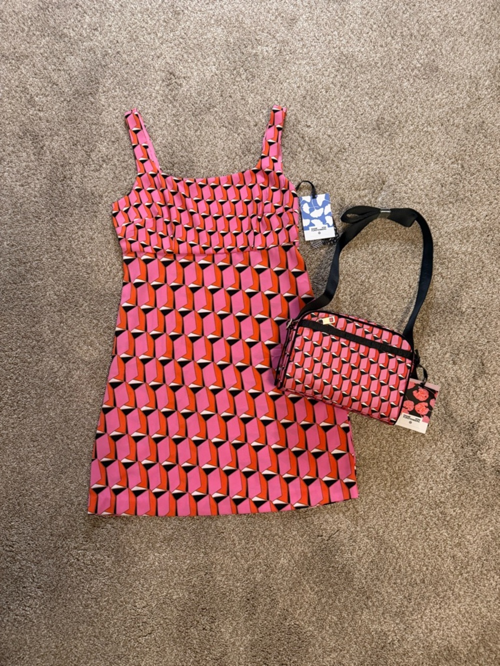Diane Von Furstenberg Bright Pink Silk Top